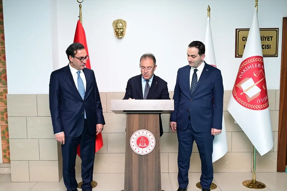 Danıştay Başsavcısı Cevdet Erkan’ın Antalya Ziyareti ve Görüşmeleri