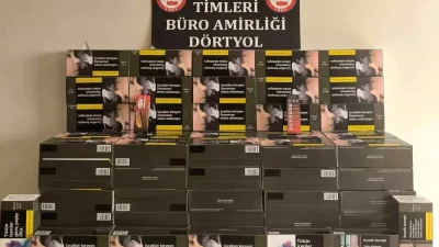 Dörtyol’da Yapılan Uygulamada 100 Karton Gümrük Kaçağı Makaron Ele Geçirildi