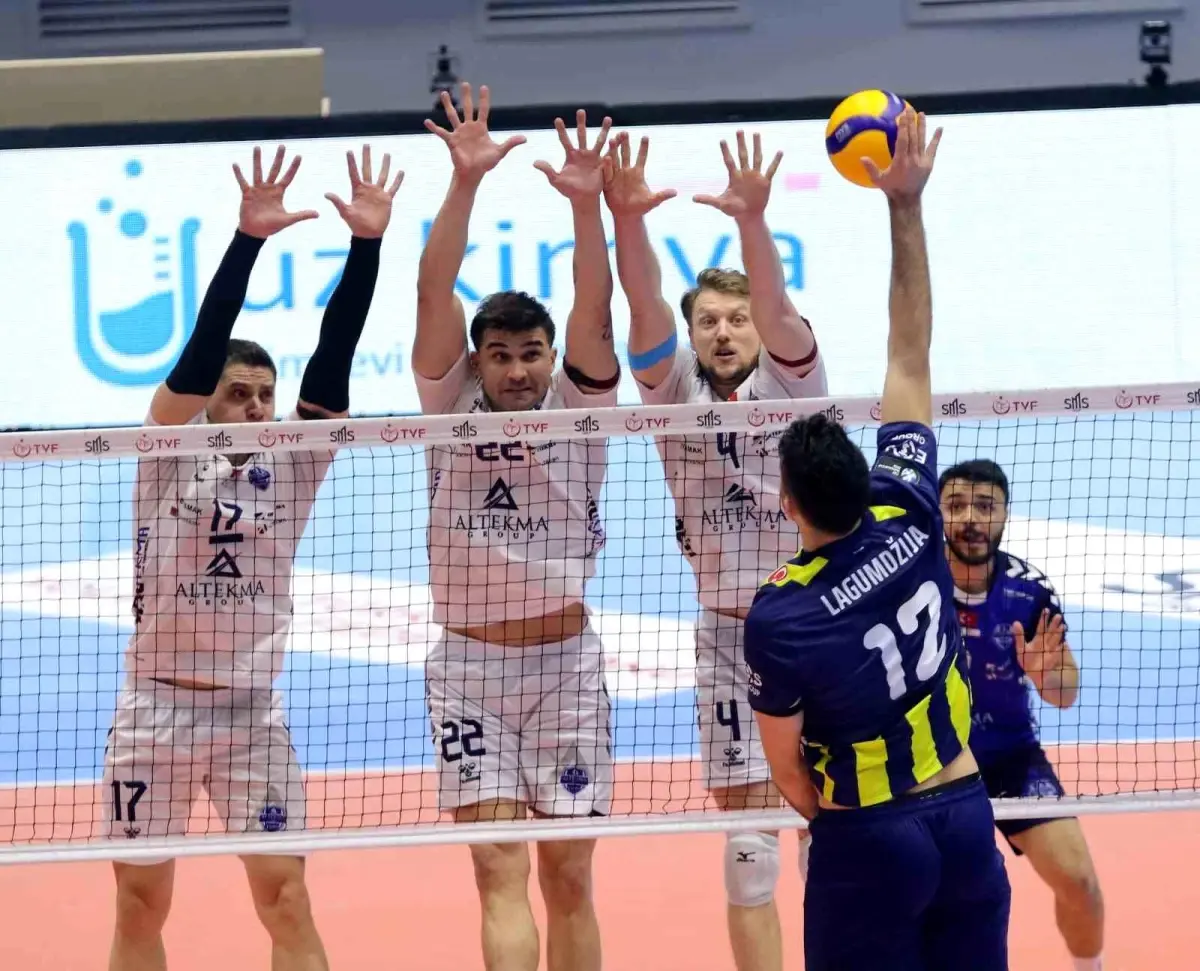 Efeler Ligi 7. Haftada Heyecan Dolu Karşılaşma: Altekma Evinde Fenerbahçe’yi Konuk Etti