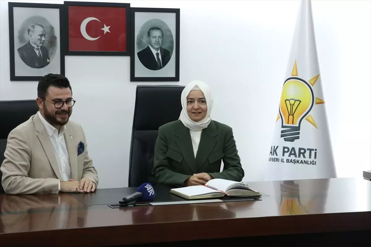 Fatma Betül Sayan Kaya’dan Kayseri Ziyaretleri ve Bölge Toplantısı Planları