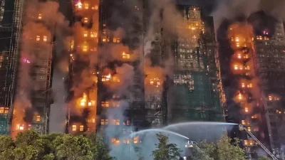 Hong Kong’daki Tai Po Yangınında 128 Kişi Hayatını Kaybetti, Üç Gün Yas İlan Edildi