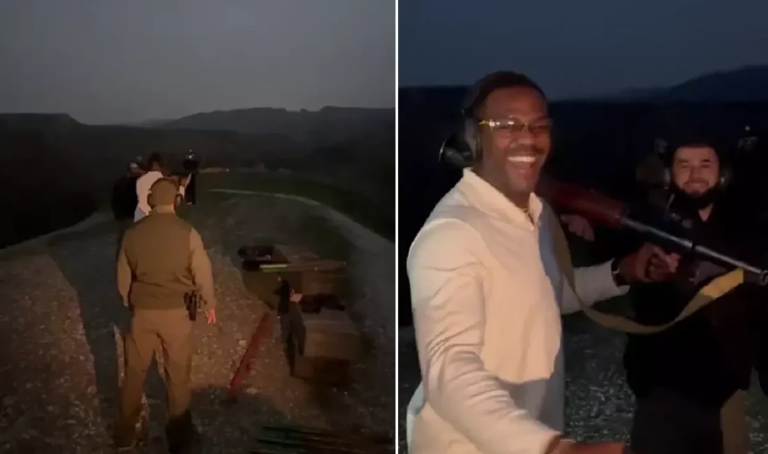 Jon Jones’un Çeçenistan ziyaretindeki