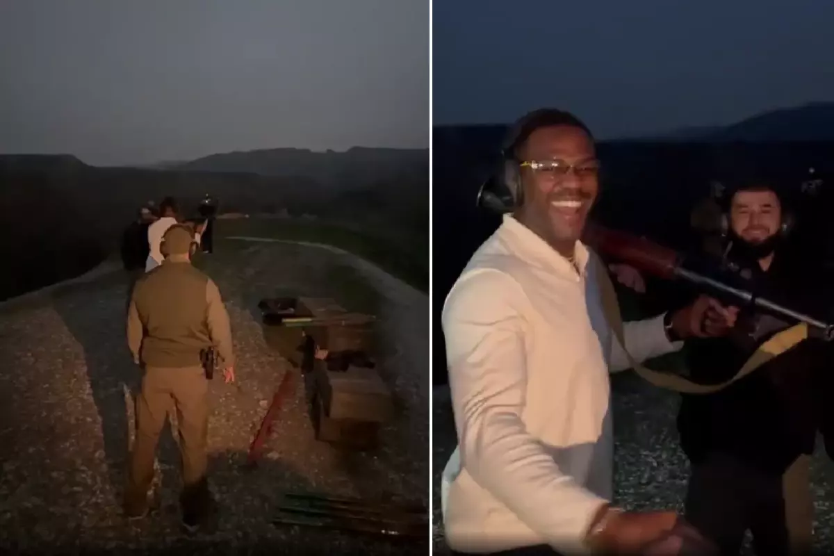Jon Jones’un Çeçenistan Ziyaretinde Gösterdiği Cesur Anlar ve Güreşli Buluşma