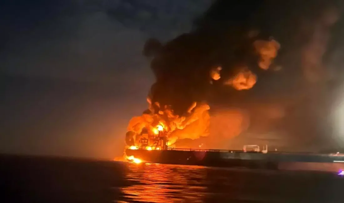 Karadeniz'de yaşanan tanker patlamaları