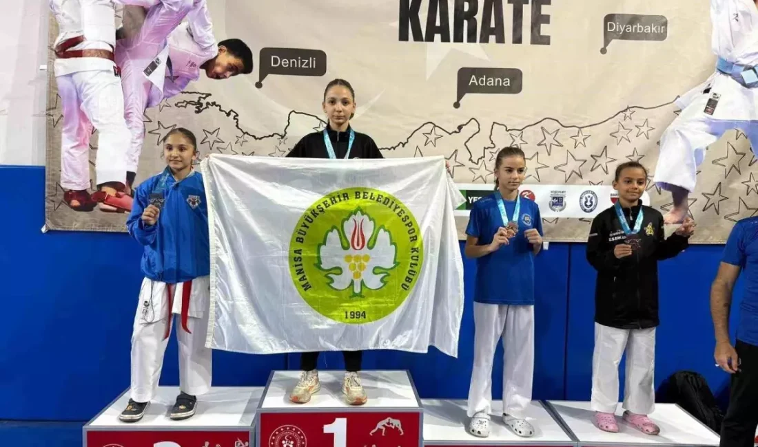 Manisa Büyükşehir sporcuları, Denizli’de