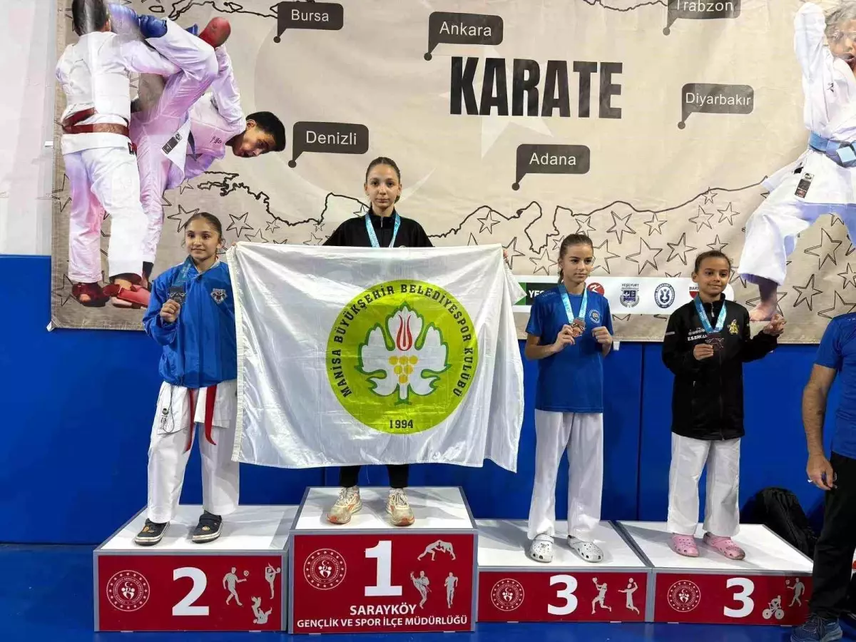 Manisa Büyükşehir Sporcuları Denizli’de Yıldızlar Ligi’nde Muhteşem Performans Gösterdi