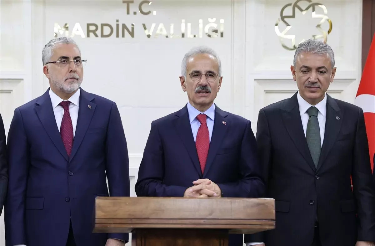 Mardin’deki Bakanlar Ziyareti ve Ulaşım Projeleri Detayları