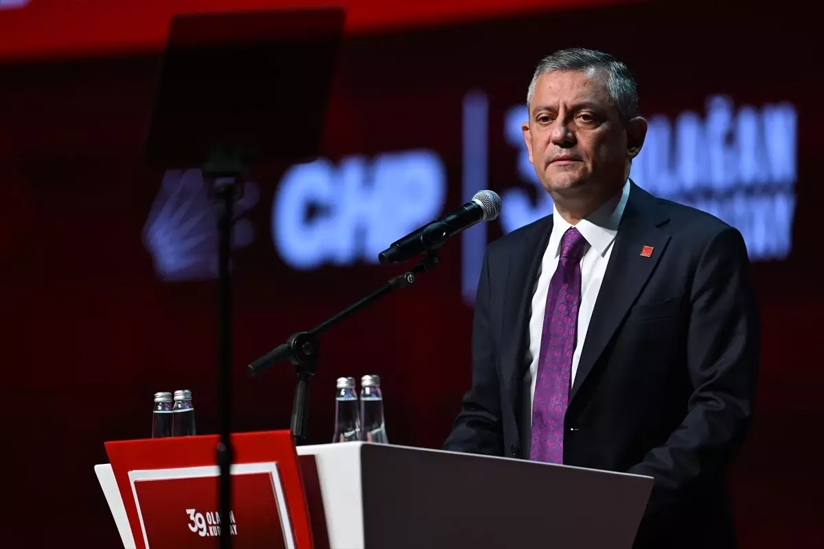 Özgür Özel: Cumhuriyetimizin Son Muhalefet Kurultayı Bu Olacak