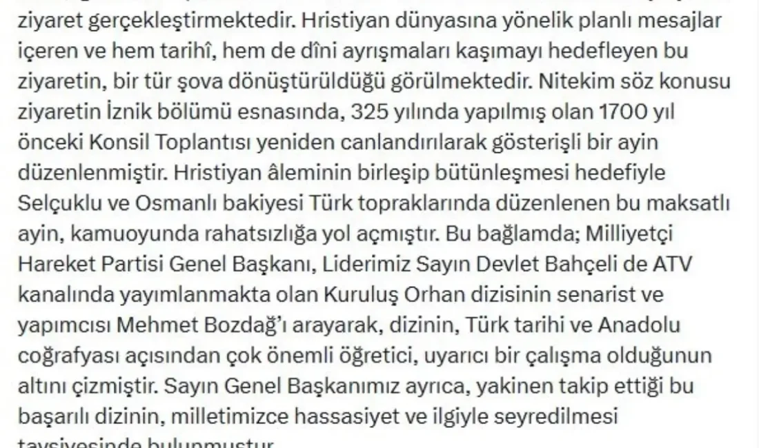 Papa 14'üncü Leo'nun İznik