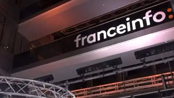 Paris'teki France Info Stüdyosunda