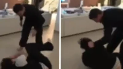 Sosyal Medyada Çılgın Anlar: Canlı Yayında Yumruklar ve Özür Dileten Dövüşçü