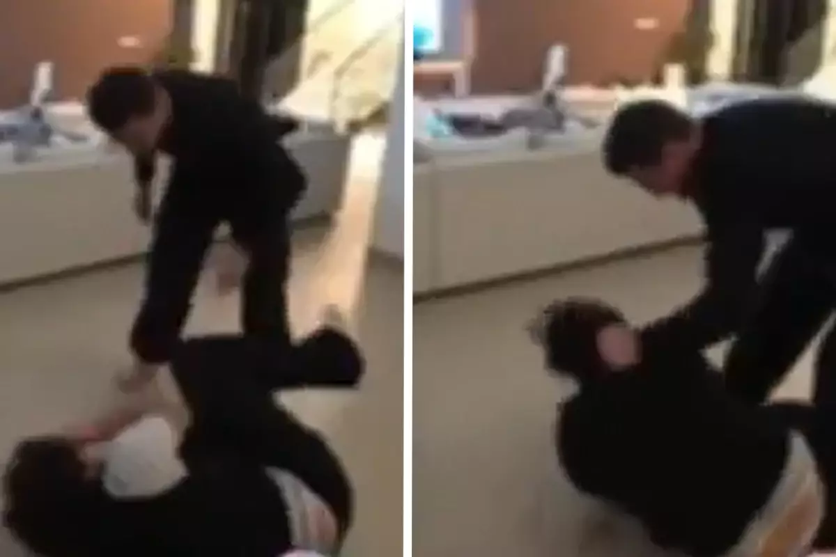 Sosyal Medyada Çılgın Anlar: Canlı Yayında Yumruklar ve Özür Dileten Dövüşçü