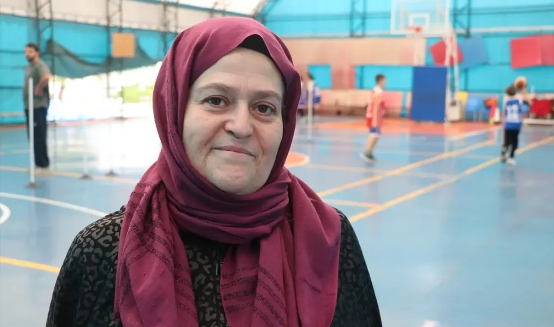 Tekirdağ'da hayallerini basketbol sahnesine