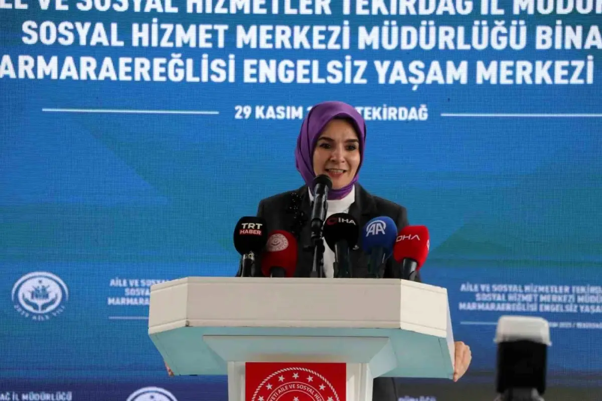 Tekirdağ’da Sosyal Hizmetlerde Önemli Atılımlar ve Yeni Yatırımlar