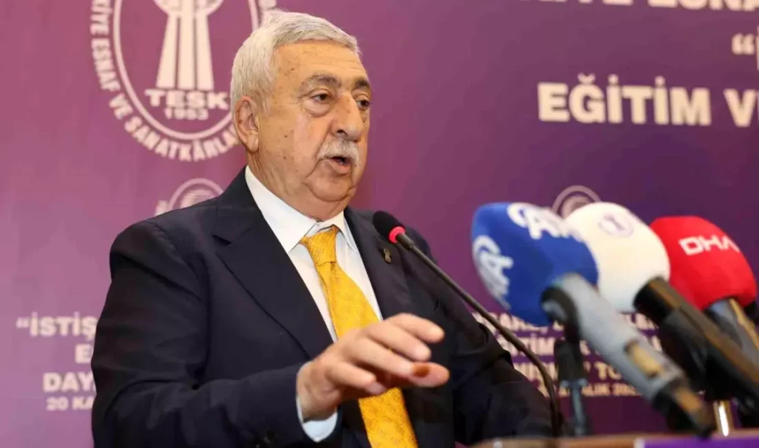 TESK Başkanı Palandöken, vergi