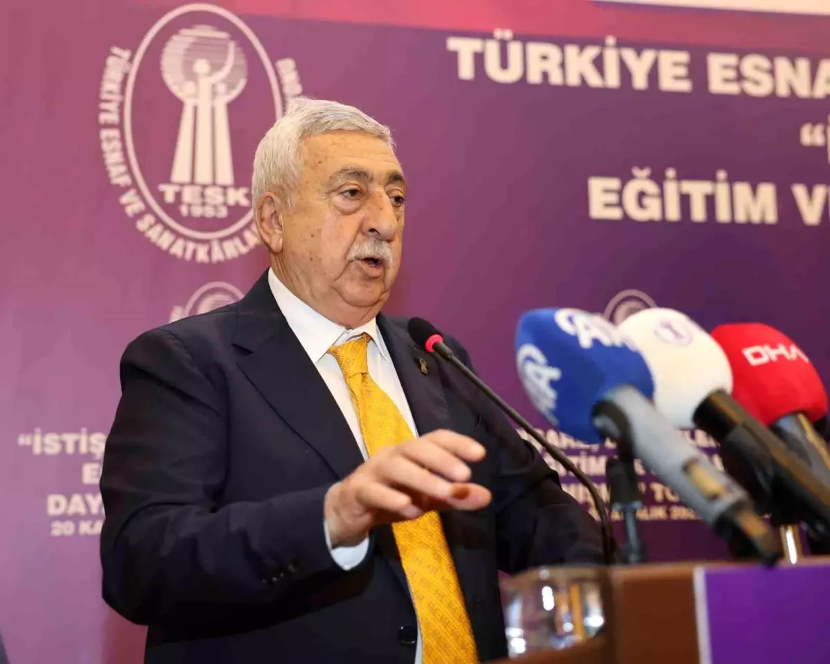 TESK Başkanı Palandöken, Vergi Adaleti ve Ekonomik Destek Vurgusu