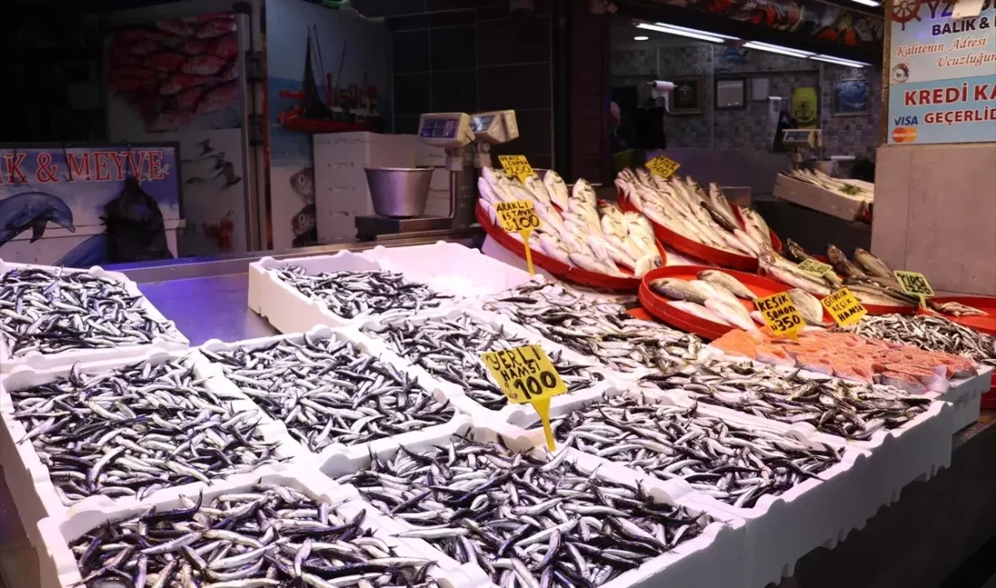 Trabzon'da hamsi fiyatları ve
