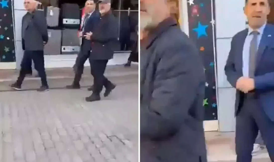 Trabzon'da sokak ortasında sıcak