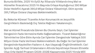 Türkiye’nin Ekonomik İvmesi: Ticaret ve Cari Dengede Güçlü Performans