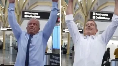 ABD Havalimanlarında Sürpriz Barfiks Yarışıyla Sağlık ve Güvenlik Vizyonu Vurgulandı