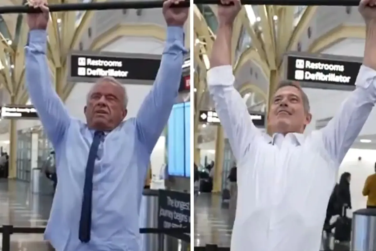 ABD Havalimanlarında Sürpriz Barfiks Yarışıyla Sağlık ve Güvenlik Vizyonu Vurgulandı