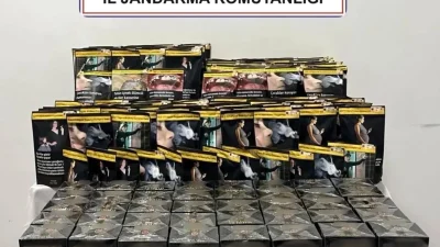 Afyonkarahisar'da jandarma ekipleri kaçak tütün