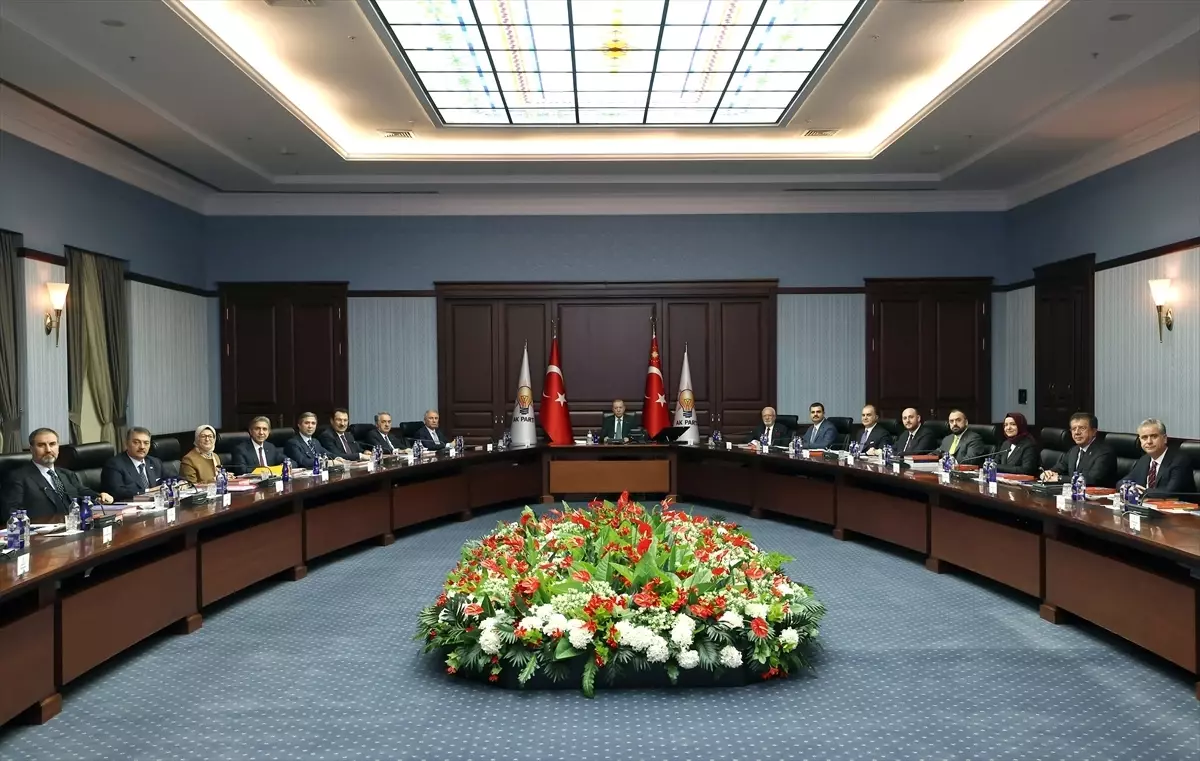 AK Parti MYK Toplantısı Cumhurbaşkanı Erdoğan Başkanlığında Gerçekleştirildi