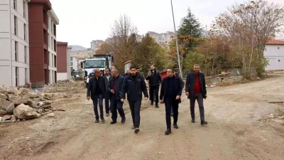 Akçadağ Belediyesi Rezerv Alanlarında Yoğun Çalışmalar Inceleme Gezisi