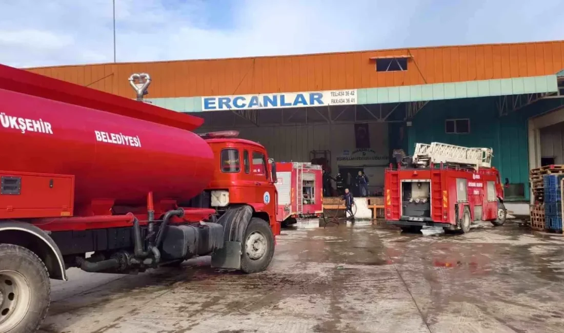 Antalya'da soğuk hava deposunda