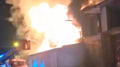 Arifiye’deki Sakarya Nalbur Dükkanında Yangın Paniği