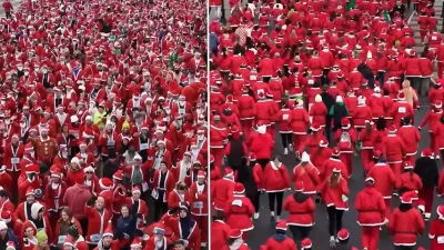 Asbury Park’ta Noel Baba Neşesi: Santa Run Bu Yıl Da Renkli Anılara Sahne Oldu