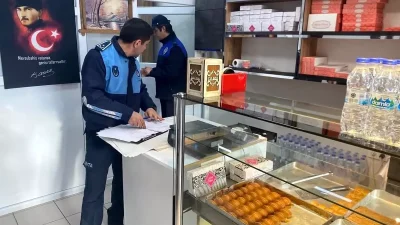 Babaeski’de Tatlı Üretim ve Satış Noktalarında Hijyen Denetimleri Sürüyor