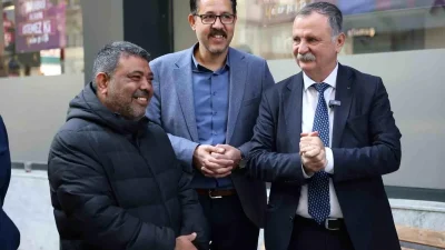 Başkan Balaban’dan Ayni Ali Mahallesi’nde Vatandaş ve Esnaf Ziyareti