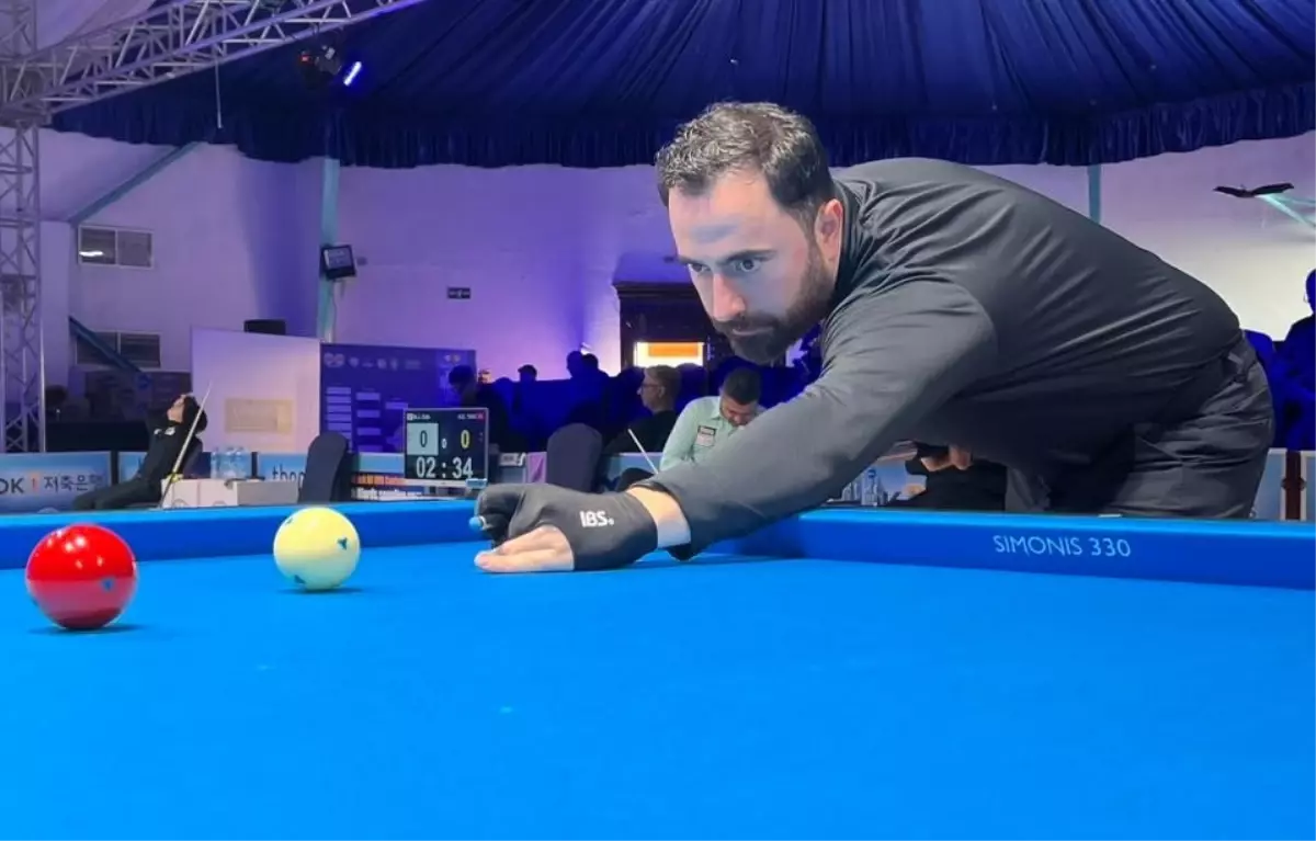 Berkay Karakurt, Mısır’da 3 Bant Bilardo Dünya Kupası’nı Kazandı