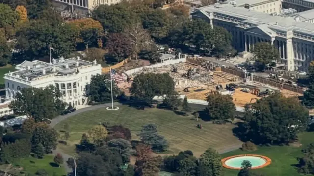 Beyaz Saray'ın Yeni Büyük Balo Salonu İçin Güncel İnşaat Gelişmeleri