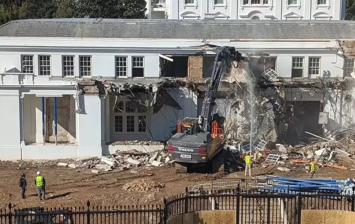 Beyaz Saray’ın Yeni Büyük Balo Salonu İçin Güncel İnşaat Gelişmeleri