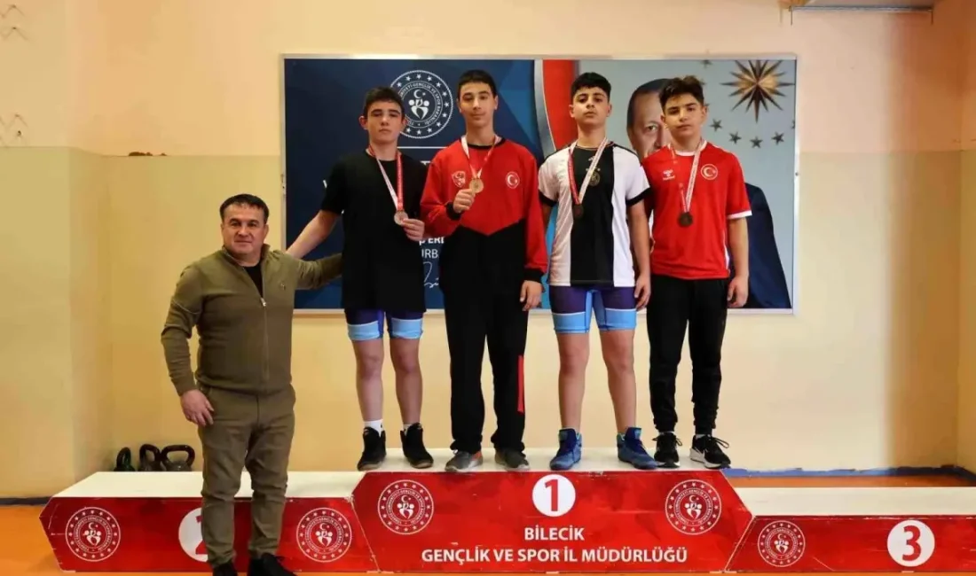 Bilecik'te genç sporcuların güç