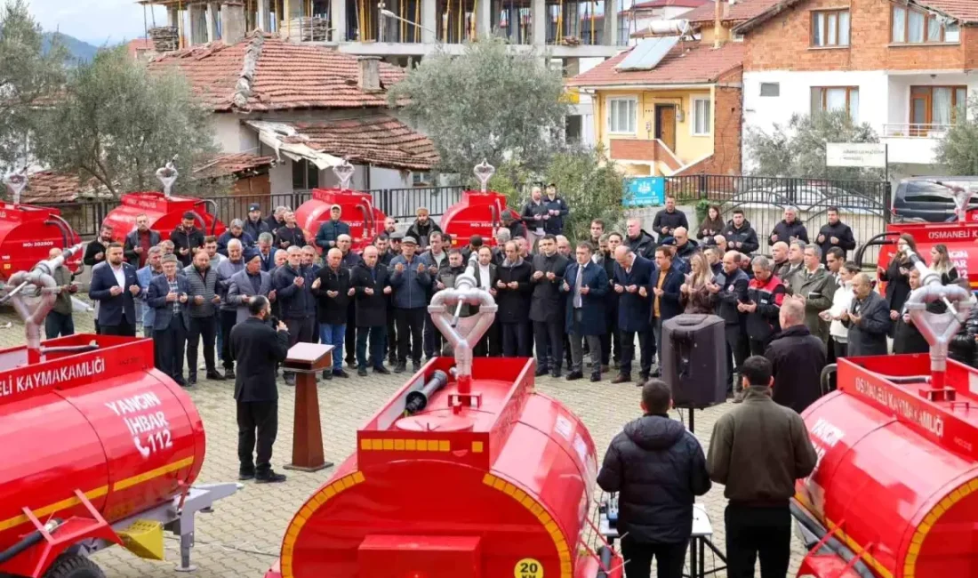 Bilecik'te yangın söndürme kapasitesi