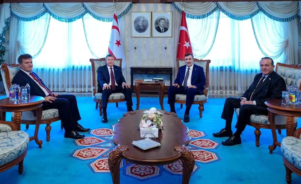 Cevdet Yılmaz ve Ünal Üstel Zirvesinde Güçlü Dayanışma Mesajları