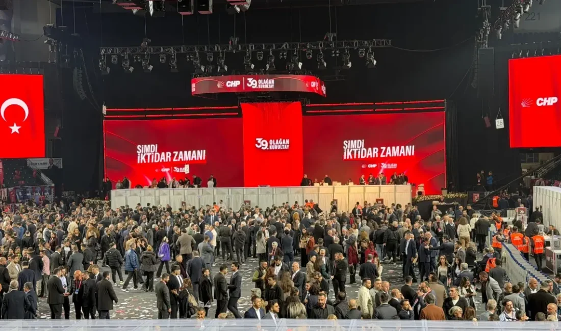 CHP kurultayında seçim heyecanı