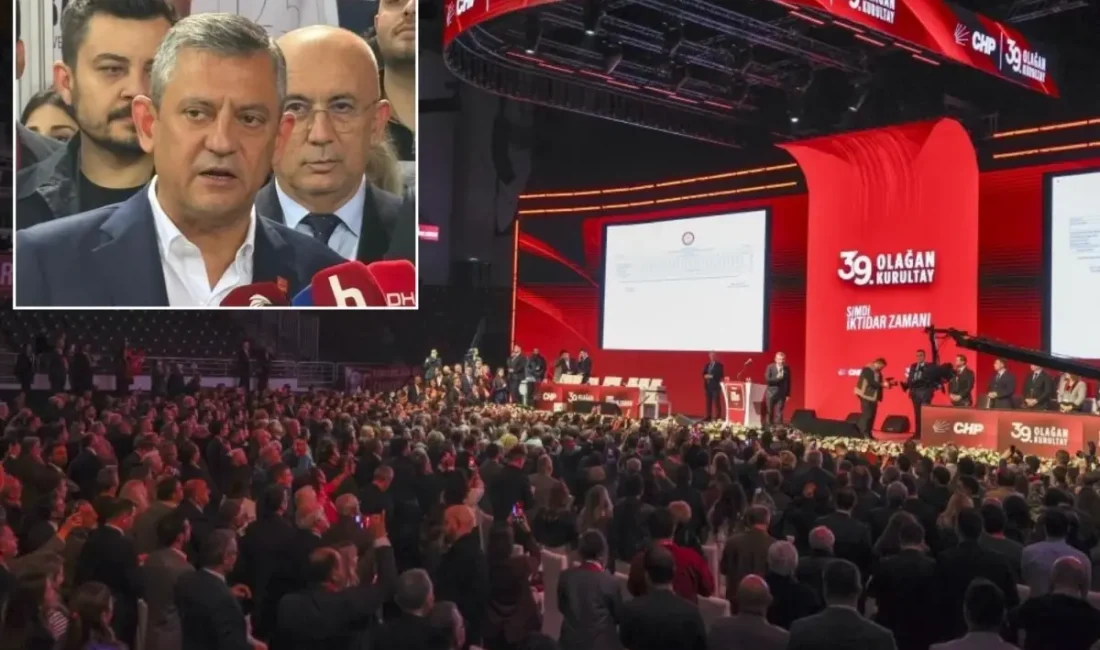 CHP Kurultayı'nda stratejik yönetim