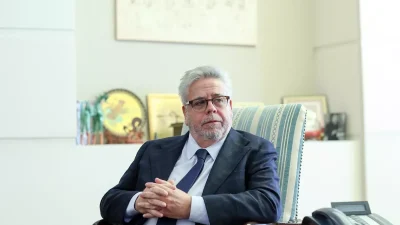 CHP Lideri Özgür Özel ile AP Türkiye Raportörü Nacho Sanchez Amor Görüşmesi