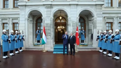 Cumhurbaşkanı Erdoğan ile Orban’ın İstanbul Zirvesi Kapsamında Görüşmesi