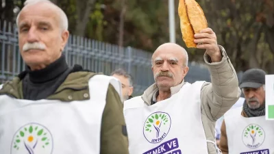 DËM Partisi eş genel başkanlarıyla