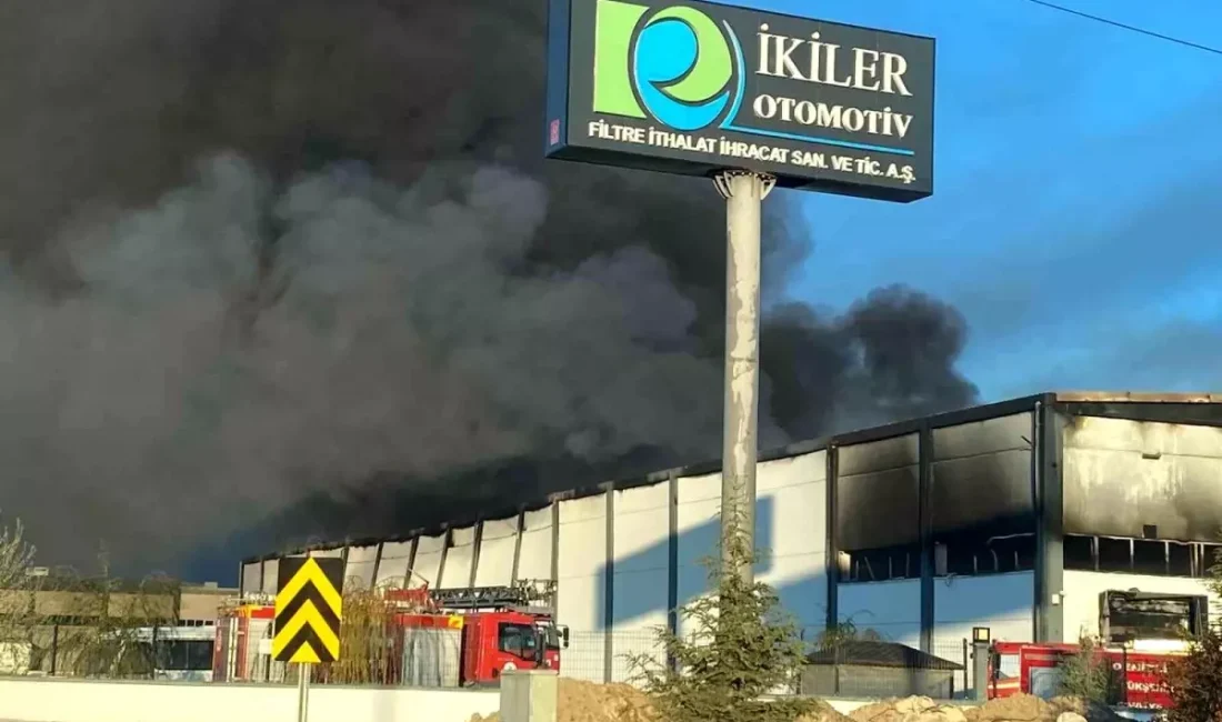 Denizli sanayi bölgesinde büyük