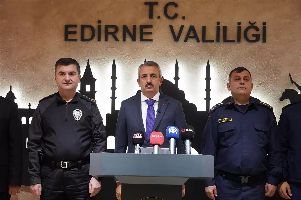 Edirne Güvenlik Güçleri Göçmen ve Asayiş Operasyonlarında Başarıya Ulaştı