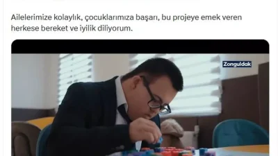 Emine Erdoğan’dan Ereğli Özel Eğitim Kampüsü ile ilgili anlamlı paylaşım