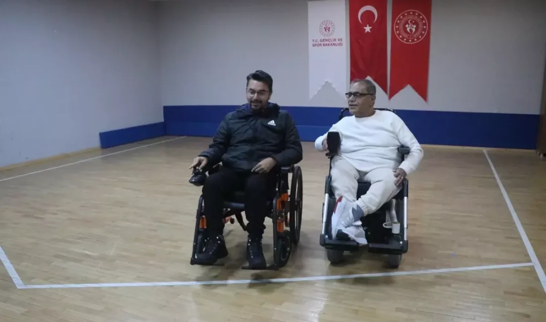 Engelli sporcuların Boccia ile