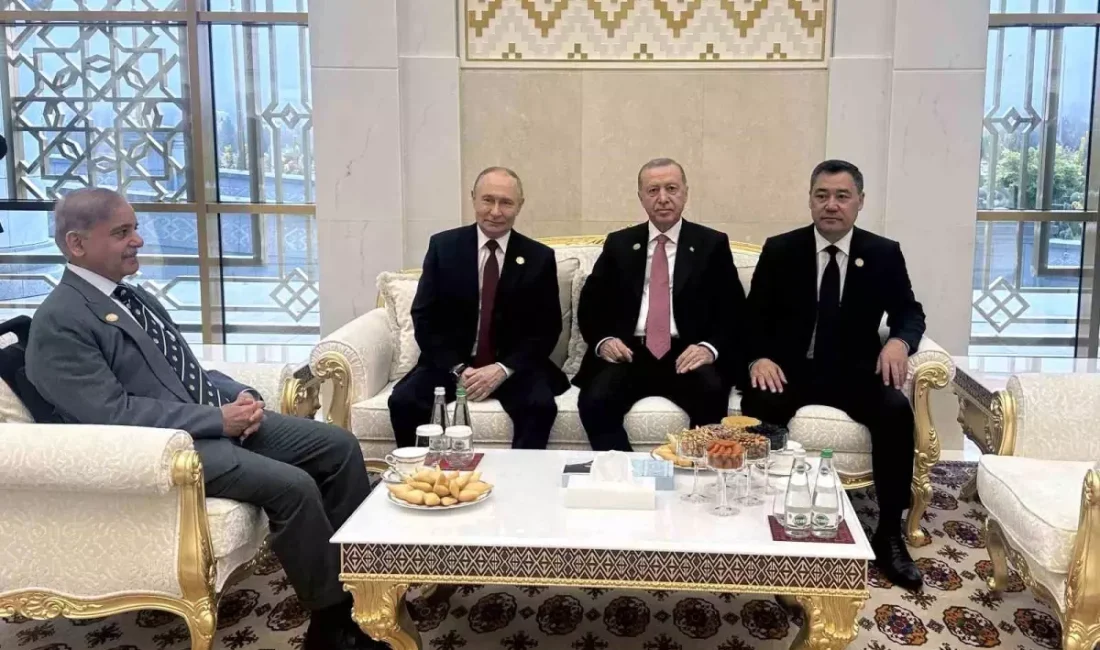 Erdoğan, Aşkabat'ta gerçekleştirilen Dörtlü