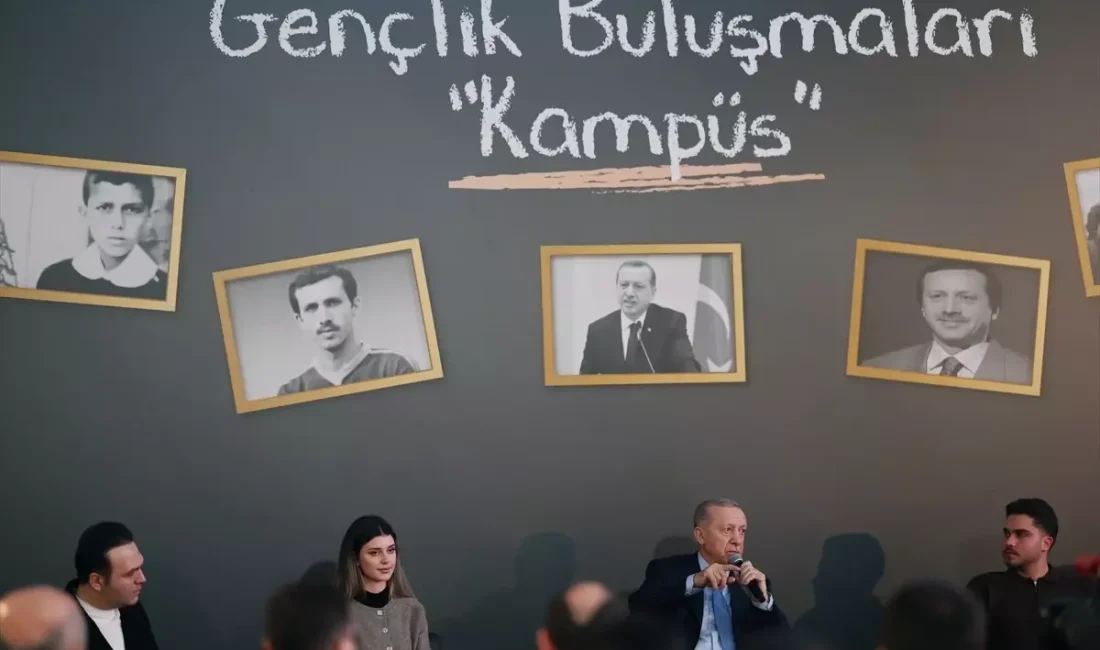 Erdoğan, gençlerin enerjisi ve